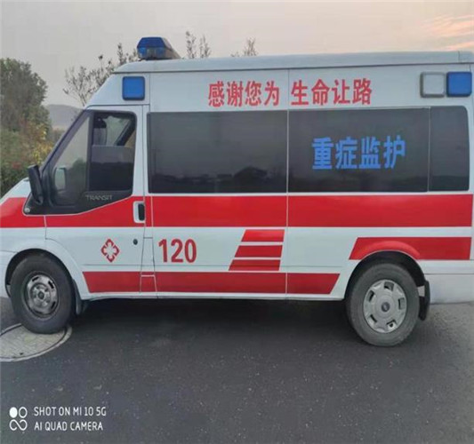 渝北救护车出租服务案例3